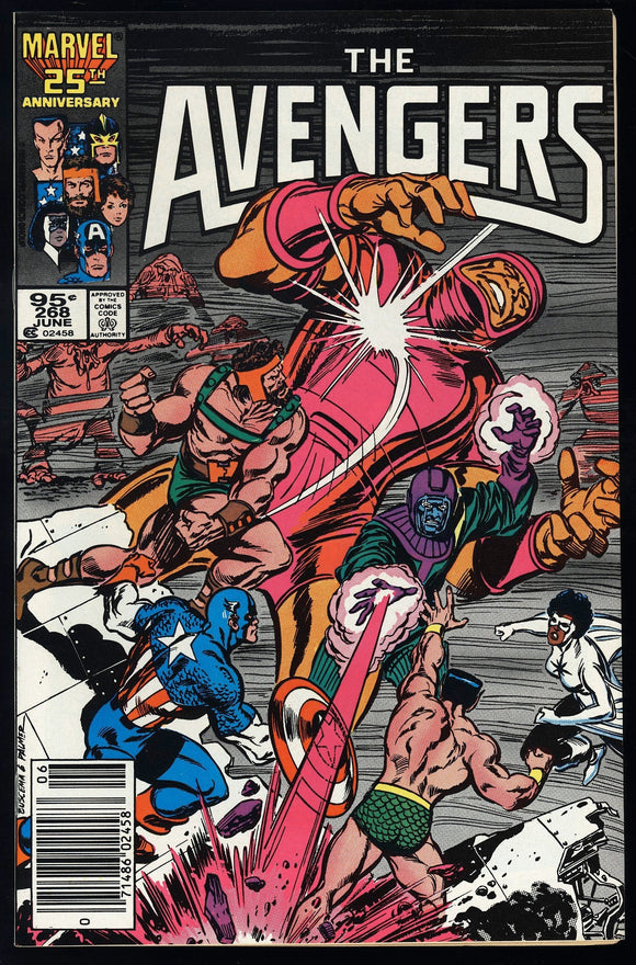 Avengers #268 Marvel 1986 (NM) Kang Dynasty! Canadian Price Variant!