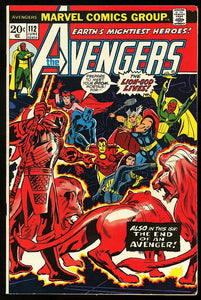 Avengers #112 Marvel 1973 (VF) 1st Appearance of Mantis! GOTG!