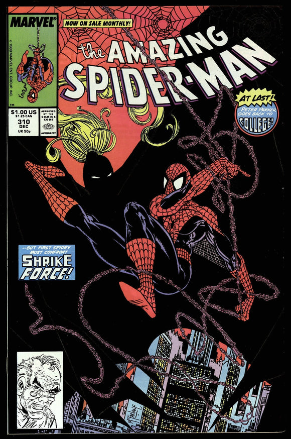 Amazing Spider-Man #310 Marvel 1988 (NM) Todd McFarlane Art!