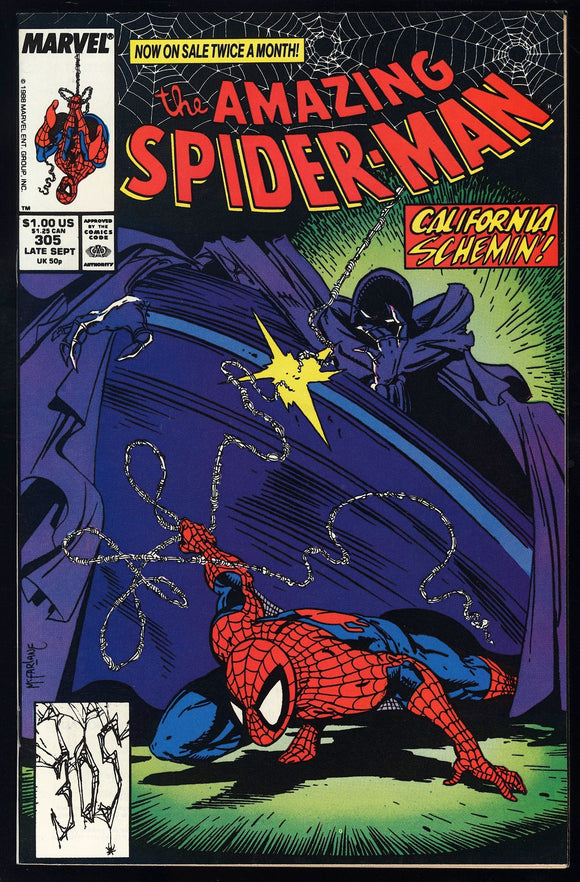 Amazing Spider-Man #305 Marvel 1988 (NM) Todd McFarlane Art!