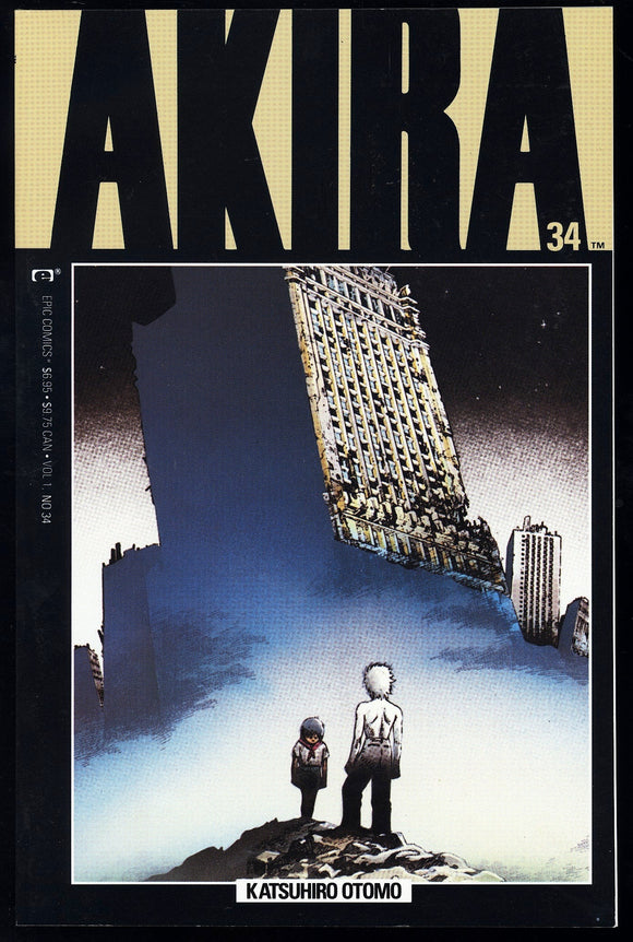 Akira #34 Epic Comics 1994 (NM/NM+) Low Print Run! HTF!