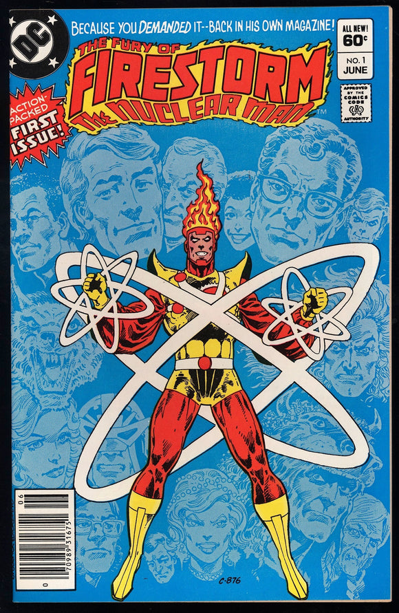 Firestorm #1 DC Comics 1982 (NM) 1st App of Black Bison! NEWSSTAND!
