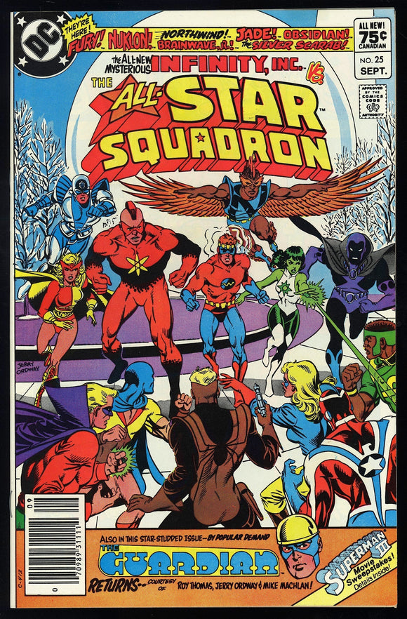 All Star Squadron #25 DC 1983 (NM) 1st Atom Smasher & Infinity Inc! CPV!