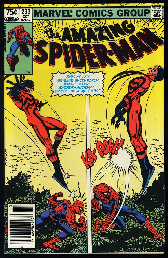 Amazing Spider-Man #233 Marvel 1982 (NM) Canadian Price Variant!