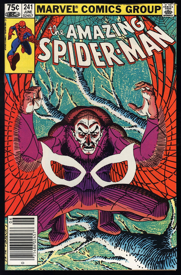 Amazing Spider-Man #241 Marvel 1983 (NM-) Canadian Price Variant!
