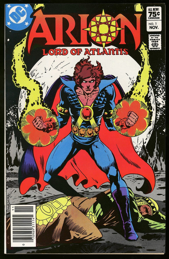 Arion Lord of Atlantis #1 DC 1982 (VF/NM) Canadian Price Variant!