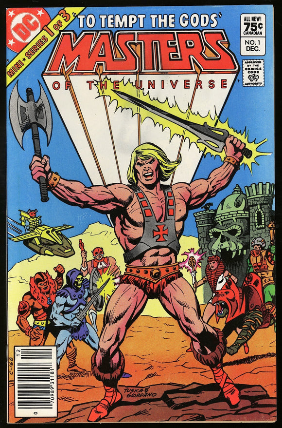 Masters of the Universe #1 DC 1982 (VF/NM) 1st MOTU Comic! CPV!