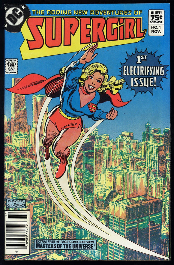 Daring New Adventures of Supergirl #1 DC 1982 (VF+) Canadian Price Variant!