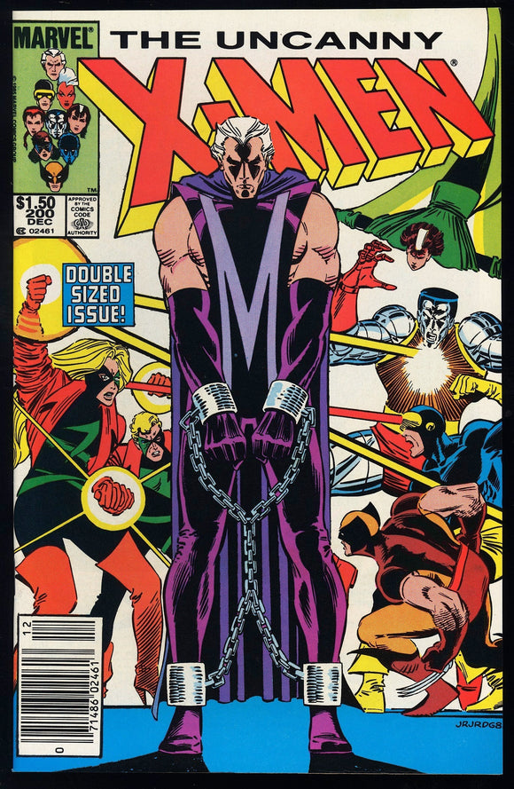 Uncanny X-Men #200 Marvel 1985 (NM+) Canadian Price Variant!