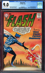Flash #117 CGC 9.0 Off-White to White Pages