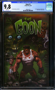 Goon #1 CGC 9.8 White Pages 1st appearance of the Goon!