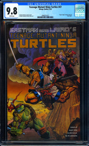 Teenage Mutant Ninja Turtles #47 CGC 9.8 White Pages