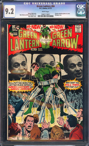 Green Lantern #84 CGC 9.2 White Pages